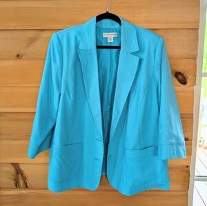 Sag Harbor Turquoise Blazer